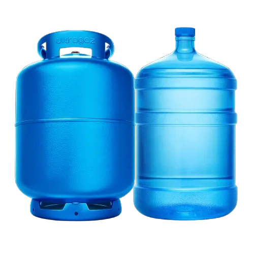 01 Gás + 01 Água 20L